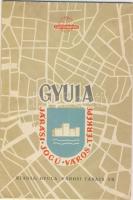 14 db túristatérkép benne régebbiek