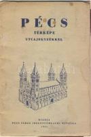 14 db túristatérkép benne régebbiek