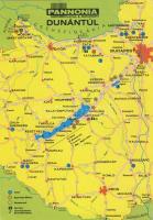 14 db túristatérkép benne régebbiek