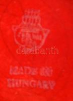 Zsolnay repesztett mázas díszváza, jelzett, hibátlan, m:31 cm