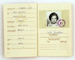 1988 Határátlépési Engedély, Magyar Népköztársaság, pp.:44, 15x9cm