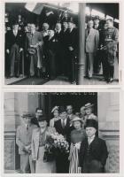 1940 Radocsay László(1878-1968) igazságügy-miniszter jugoszláviai látogatásán készült képek, 12 db fotó, 13x18 cm