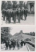 1940 Radocsay László(1878-1968) igazságügy-miniszter jugoszláviai látogatásán készült képek, 12 db f...