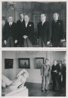 1940 Radocsay László(1878-1968) igazságügy-miniszter jugoszláviai látogatásán készült képek, 12 db f...