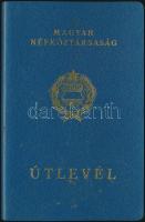 1971 Útlevél,  Magyar Népköztársaság, pp.:68, 15x10cm