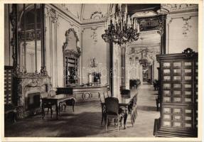 Budapest VIII. Fővárosi Könyvtár, Katalógus-terem, belső