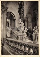 Budapest VIII. Fővárosi Könyvtár, Lépcsőfeljárat, belső