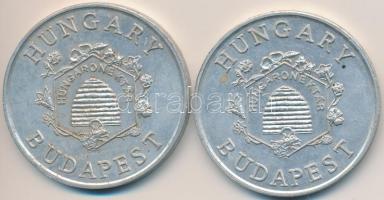 Bognár György (1944-) 1986. "Őrösi Pál Zoltán" Al emlékérem (2x) (42,5mm) T:2