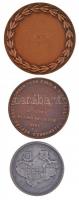 Vegyes: ~1980. "Öntödei Vállalat / 30 év hűséges munkájáért" Br emlékérem (55mm) + 1980. &...