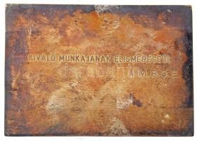 1949. "Magyar Bélyeggyűjtők Országos Egyesülete 1919-1949 / Kiváló munkájának elismeréséül - A ...