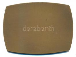 1967. "75 éves az Országos Magyar Bányászati és Kohászati Egyesület" Br plakett eredeti dí...