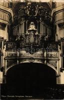 Pápa, Bencés templom kórusa, belső