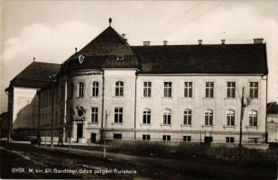 Győr, M. kir. Állami Gárdonyi Géza polgári fiú iskola