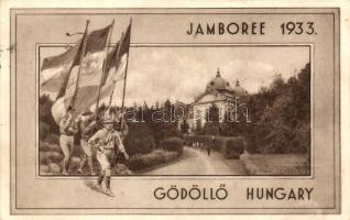 3 db RÉGI cserkész motívumlap, 2 db Márton L. grafikai lap és 1 db lap az 1933-as gödöllői Jamboree-...