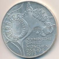 NSZK 1972J 10M Ag "Olimpia-München / Stadion" T:2
FRG 1972J 10 Mark Ag "Olymics Muni...