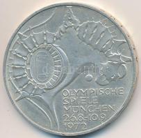 NSZK 1972G 10M Ag "Olimpia-München / Stadion" T:2
FRG 1972G 10 Mark Ag "Olymics Muni...