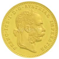 Ausztria 1915. 1D Au "Ferenc József" utánveret (3.51g/0.986) T:2 (P) Austria 1915. 1 Ducat Au "Franz Joseph I" restrike (3.51g/0.986) C:XF (P) Krause KM# 2267