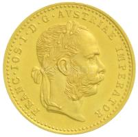 Ausztria 1915. 1D Au "Ferenc József" utánveret (3.51g/0.986) T:2 (P) Austria 1915. 1 Ducat Au "Franz Joseph I" restrike (3.51g/0.986) C:XF (P) Krause KM# 2267