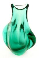 Muránói  kis váza, formába öntött, jelzés nélkül, jó állapotban, m: 16,5 cm