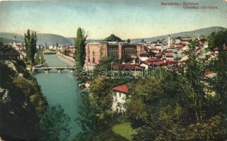 20 db VEGYES, 19 régi és 1 modern városképes, hidakat ábrázoló képeslap, sok Szarajevói lappal, vegy...