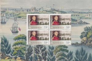 Lachlan Macquarie kormányzó bélyegfüzet, Governor Lachlan Macquarie stamp booklet
