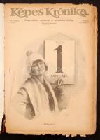 1926 A Képes Krónika Szépirodalmi, művészeti és társadalmi hetilap VIII. évfolyamának 1. féléve kötve