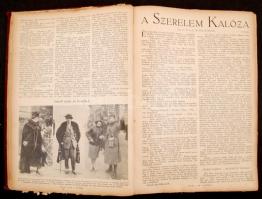 1926 A Képes Krónika Szépirodalmi, művészeti és társadalmi hetilap VIII. évfolyamának 1. féléve kötv...