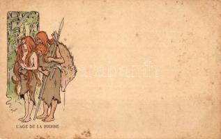 7 db RÉGI, megíratlan motívum képeslap, divat témájú francia lapok, vegyes minőség / 7 old unused, m...