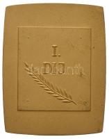 1964. "65. Országos Mezőgazdasági Kiállítás és Vásár Budapest / III. Díj" Br díj plakett (...