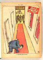 A Ludas Matyi c. szatirikus hetilap 1971-es, XXVII. évfolyamának számai egybekötve. Teljes évfolyam. Korabeli egészvászon-kötésben.