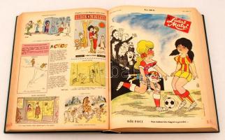 A Ludas Matyi c. szatirikus hetilap 1971-es, XXVII. évfolyamának számai egybekötve. Teljes évfolyam....