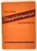 Madarász Gyula: Magyar Bélyegkülönlegességek Kézikönyve. Bp., 1956, MBOSZ. 168 p. Kiadói papírkötésben.