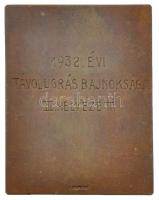 Bakonyi Sándor (1892-1937) ~1930. "Pénzintézeti Sportegyletek Szövetsége 1912-1927 / 1932. évi ...