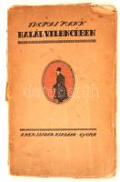 Thomas Mann: Halál Velencében. Gyoma, 1922. Kner. 102 p. Kiadói, színes, illusztrált papírkötésben. A gerince sérült, hiányos.