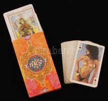 Retró, erotikus, francia kártya pakli+ Tarot kártya eredeti dobozban