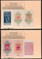 Múzeumi délutánok toborzóbélyegei, eddig ismert IBOSZ kiadványok, 2 klf