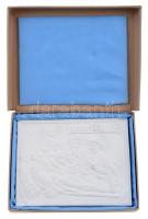 1984. "MEDIFLEX" porcelán plakett eredeti dobozban (95x121mm) T:1