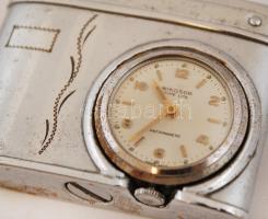 Windsor Time Lite órás öngyújtó, működőképes az óra is (antimagnetic, svájci) , jelzett, 4,5x5,5cm