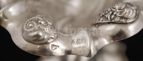 1847 Antik ezüst (Ag.) fűszertartó, jelzett, 9×6,5 cm, nettó 60,4 g