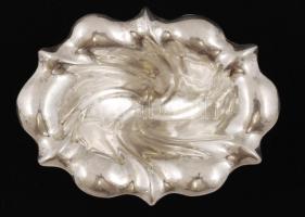 Antik fűszertartó, Ag., nettó:94,2gr., jelzett, 2db,  4x9x7cm/ Antique spice rack, Ag, net., Indicat...