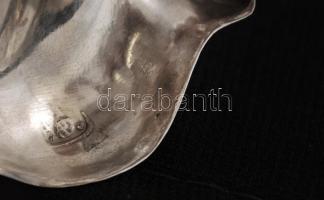 Antik fűszertartó, Ag., nettó:94,2gr., jelzett, 2db,  4x9x7cm/ Antique spice rack, Ag, net., Indicat...