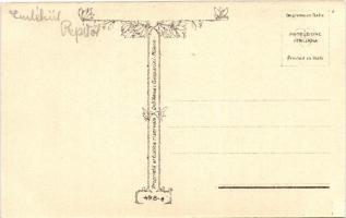 Italian art deco postcard, Anna & Gasparini 498-4 s: Mauzan