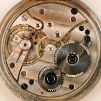 Doxa zsebóra fémtokban, másodpercmutatós, jelzett, működik, d:5cm