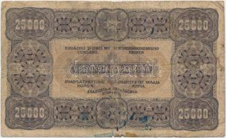 1923. 25.000K "Orell Füssli Zürich" barna sor- és sorozatszám T:IV fo.
Hungary 1923. 25.0...