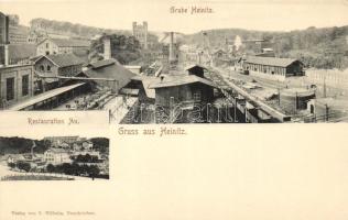 Heinitz, Neunkirchen (Saar); Steinkohlenbergwerk, Restauration Au / coal mine, restaurant