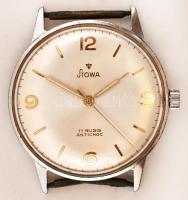 Vegyes óra tétel, szíj nélkül, 3db: Stowa, 17 rubis, Antichoc, szép óralap, tisztításra szorul; Aret...