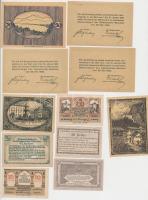 Ausztria 1920. 10db-os Heller szükségpénz tétel T:I,I-
Austria 1920. 10pcs of Heller necessity note...