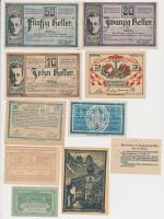 Ausztria 1920. 10db-os Heller szükségpénz tétel T:I,I-
Austria 1920. 10pcs of Heller necessity note...
