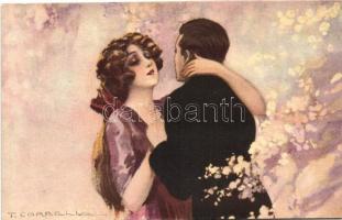 Italian art postcard, Anna & Gasparini 616-1 s: Corbella