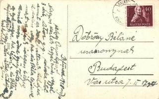 Balatonfüred, Fakutyázás a fagyott Balatonon